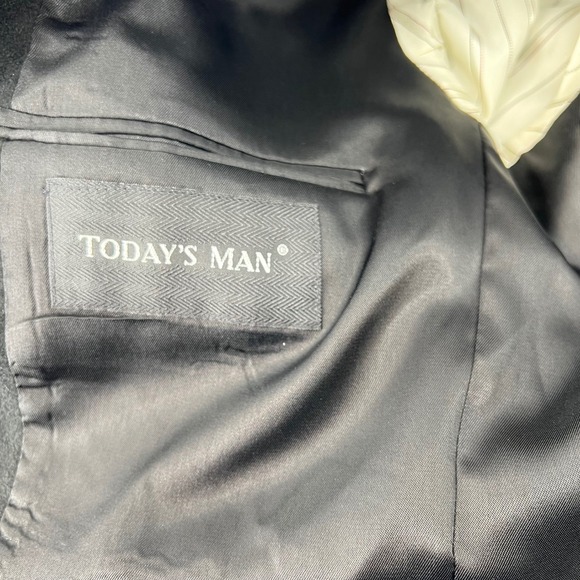 Amherst & Brock Made in USA Black Camelhair Blazer Today's Man 38R - Picture 6 of 14